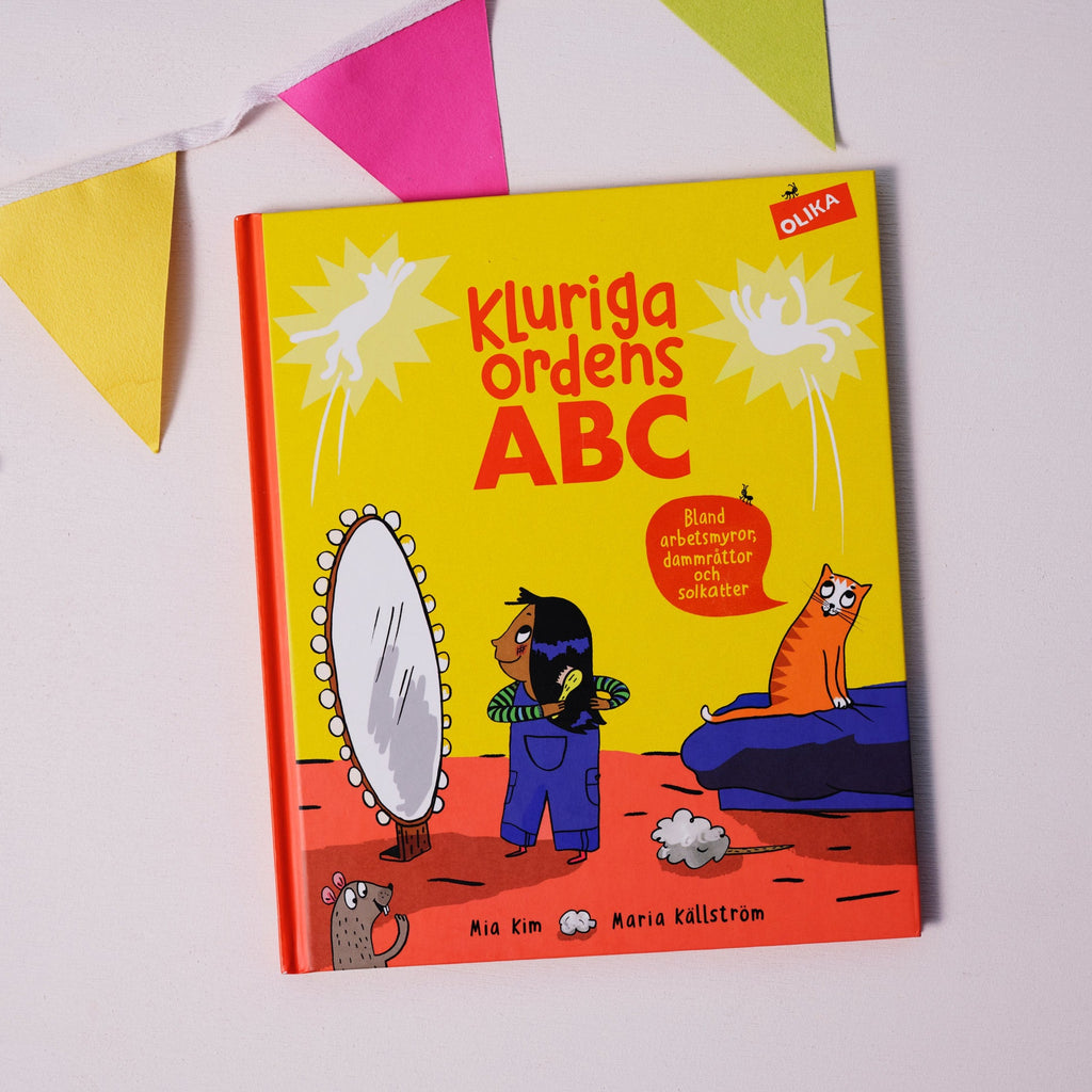 Kluriga ordens ABC - Bilderbok 3-6 år - OLIKA förlag - Författare: Mia Kim Illustratör: Maria Källström