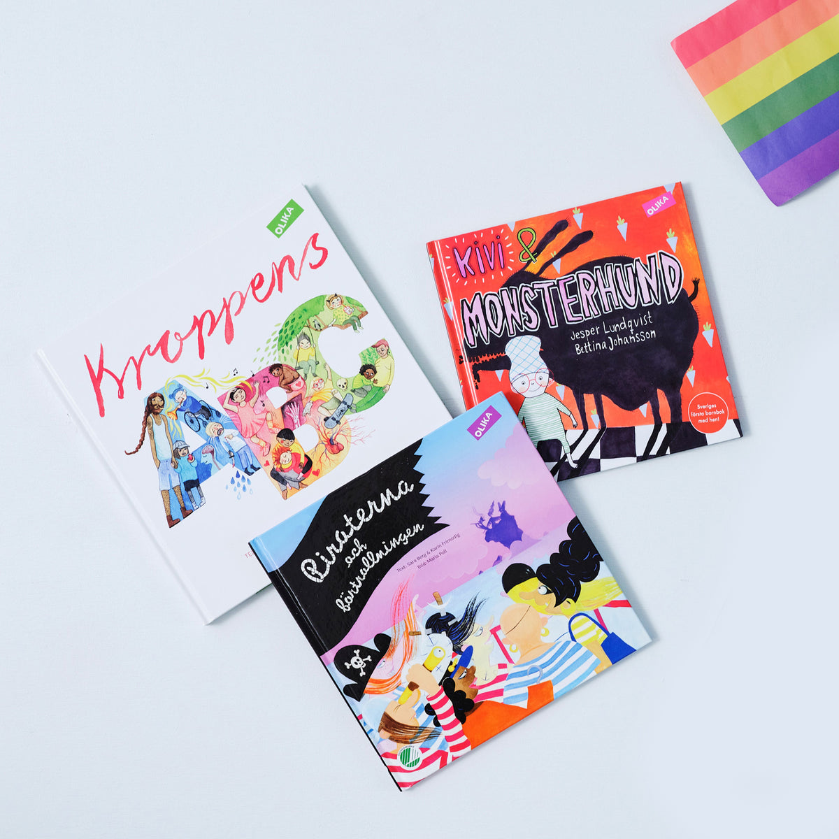 Pridepaket och prideböcker - 0-12 år - OLIKA
