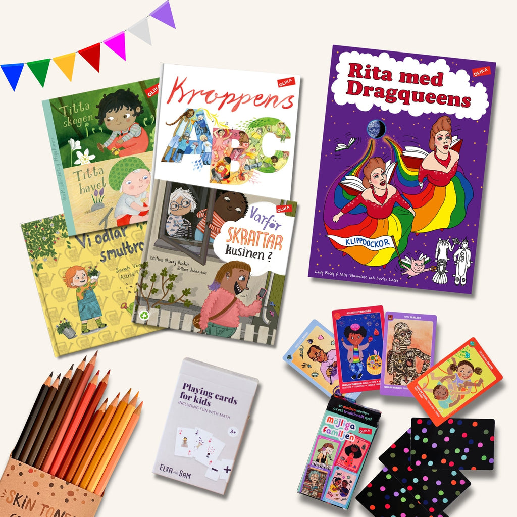 Pride och HBTQIA+-böcker för barn