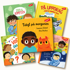 Bokpaket som gör antirasism 0-3 år