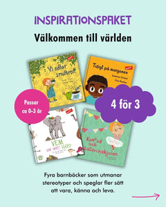 Bokpaket: Välkommen till världen 0-3 år