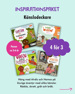 Bokpaket: Känslodeckare 3-6 år