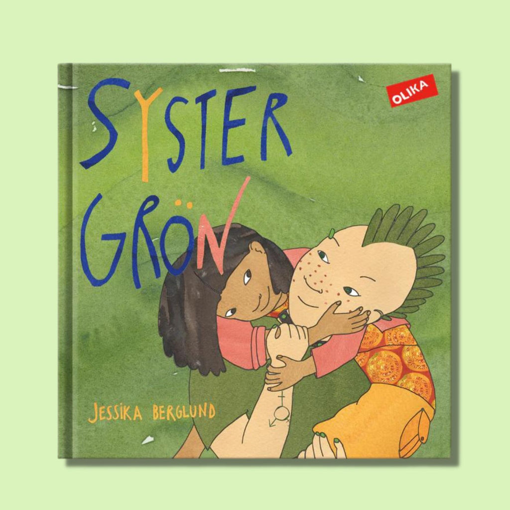 Omslaget till Syster Grön av Jessika Berglund