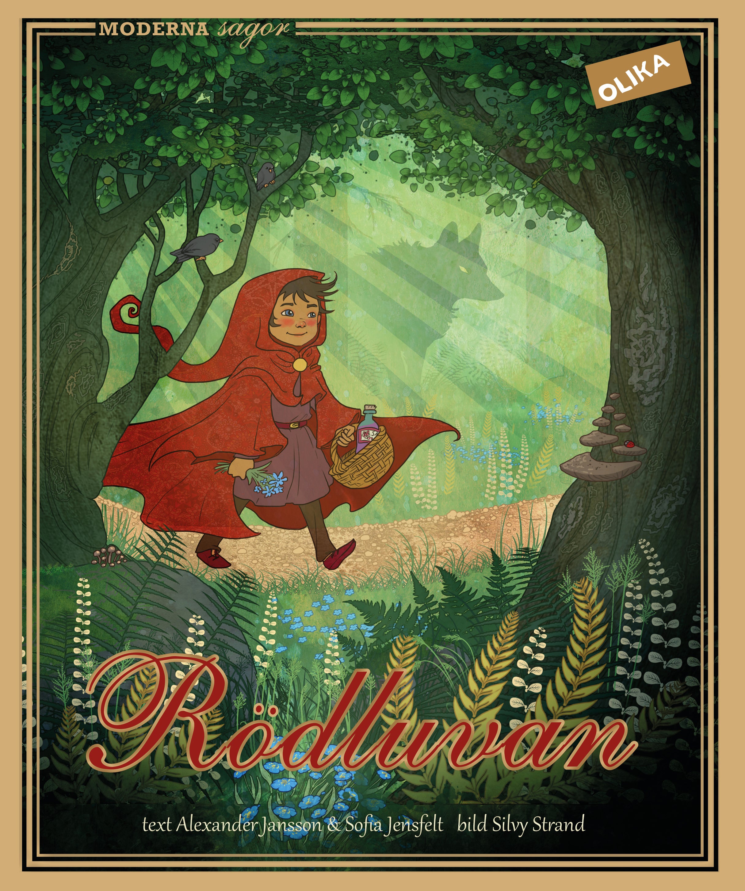 Rödluvan - Bilderbok 3-6 år - OLIKA