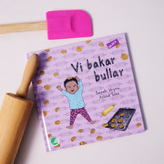 Vi bakar bullar - kul tillsammans med pappa